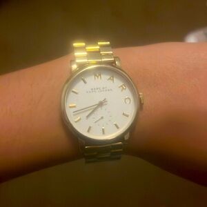 MARC by Marc Jacobs Gold women’s watch